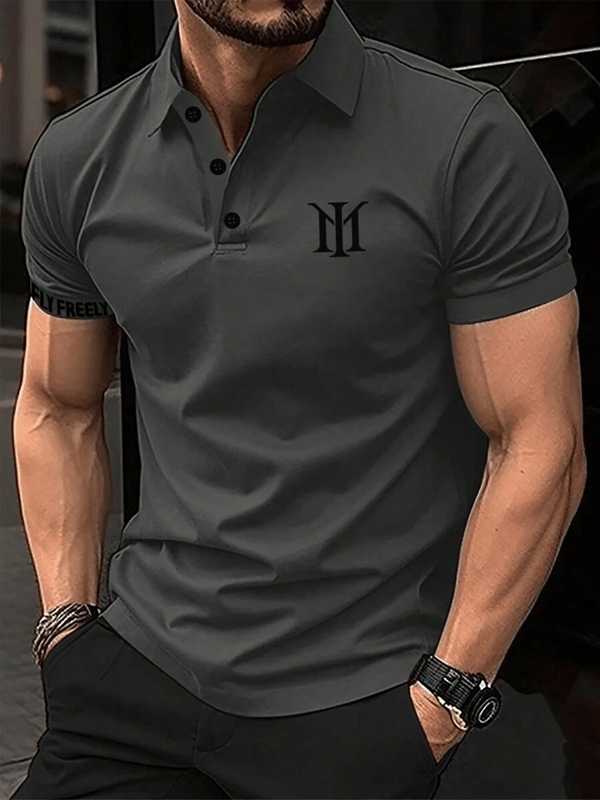 Camisa casual ejecutivo de moda polos para hombre