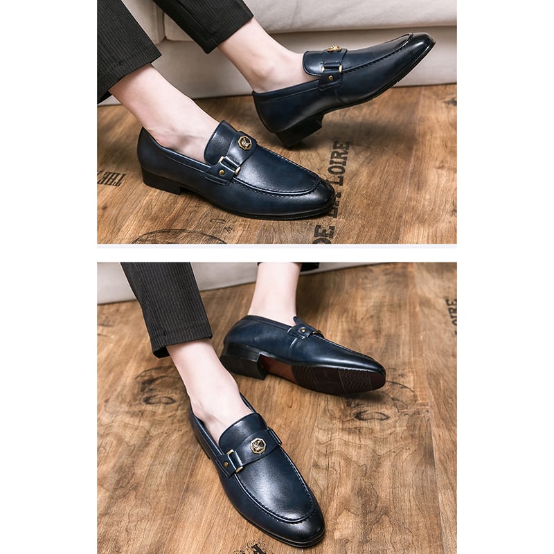 de moda ejecutivo Footwear Lefu Leather zapatos