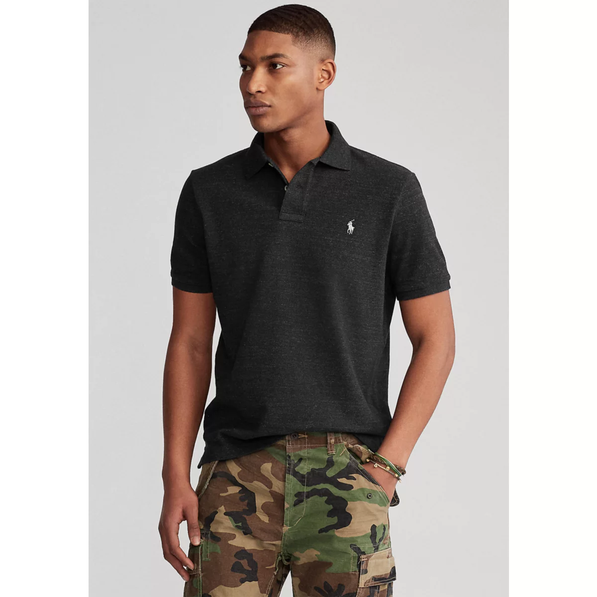 Classic Fit Mesh Polo Shirt - 20