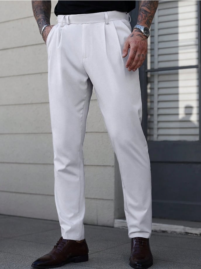New ejecutivo Style Trousers para hombre