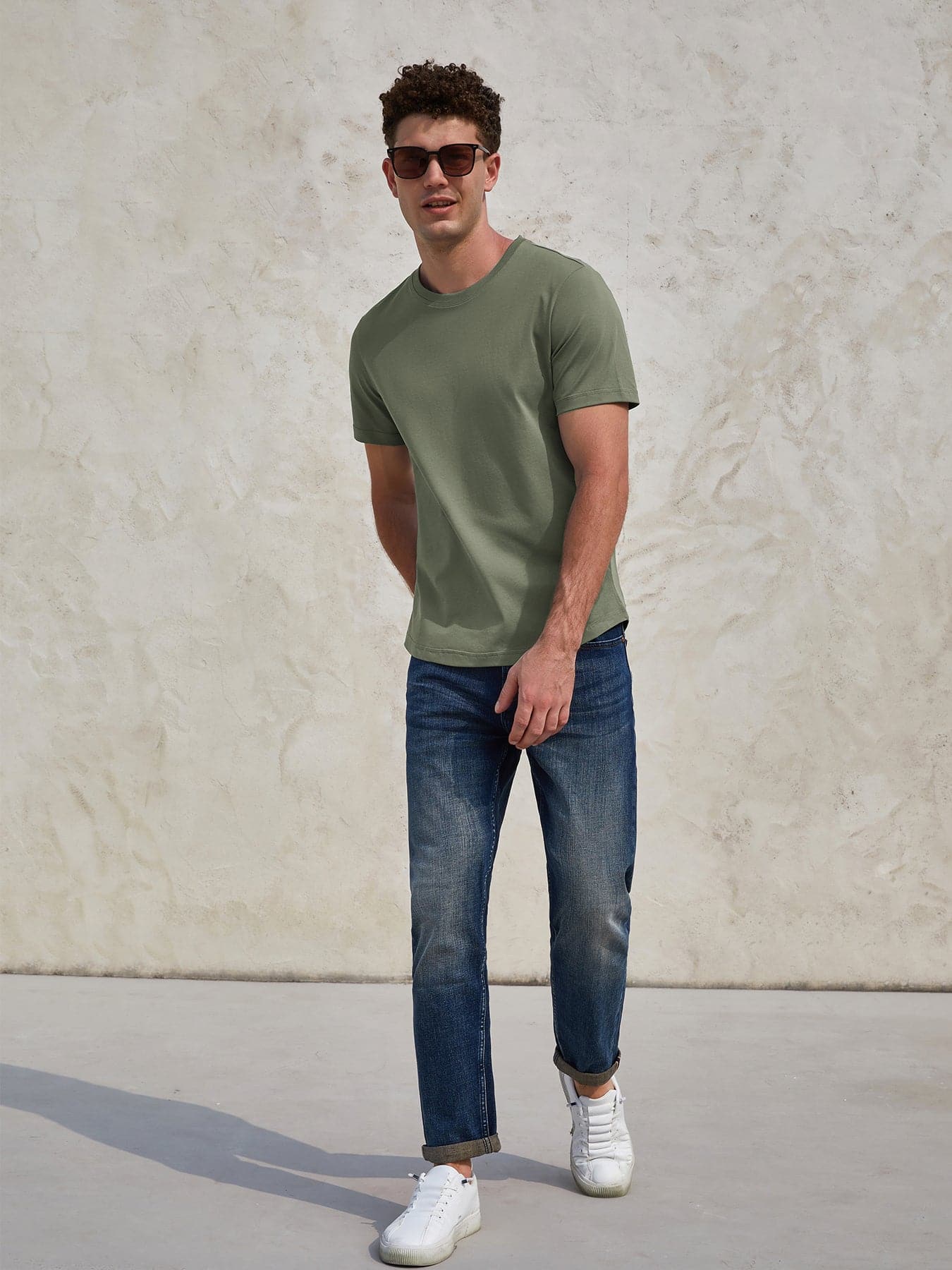 StayCool 2.0 Curve-Hem Tee: clásico Fit