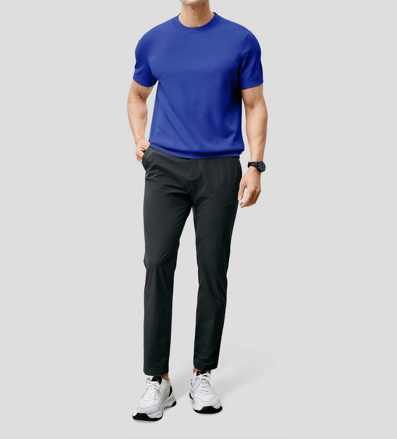 Camiseta Gentletejido de manga corta tejidoted