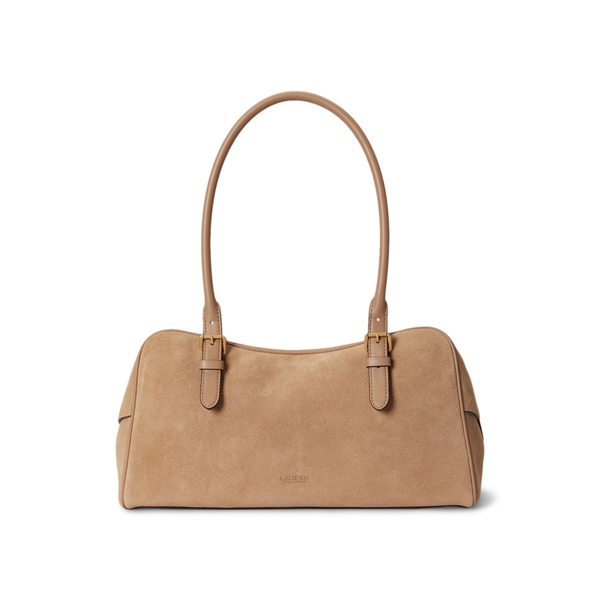 Suede Large Marcy Zip Satchel Bag - 3