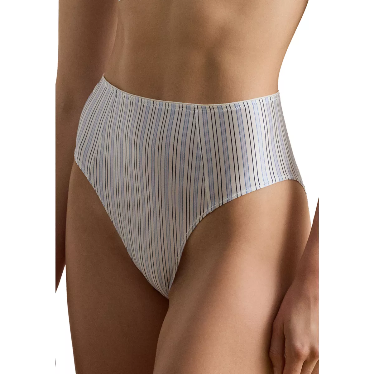 Vintage Satin High Rise Briefs - 4
