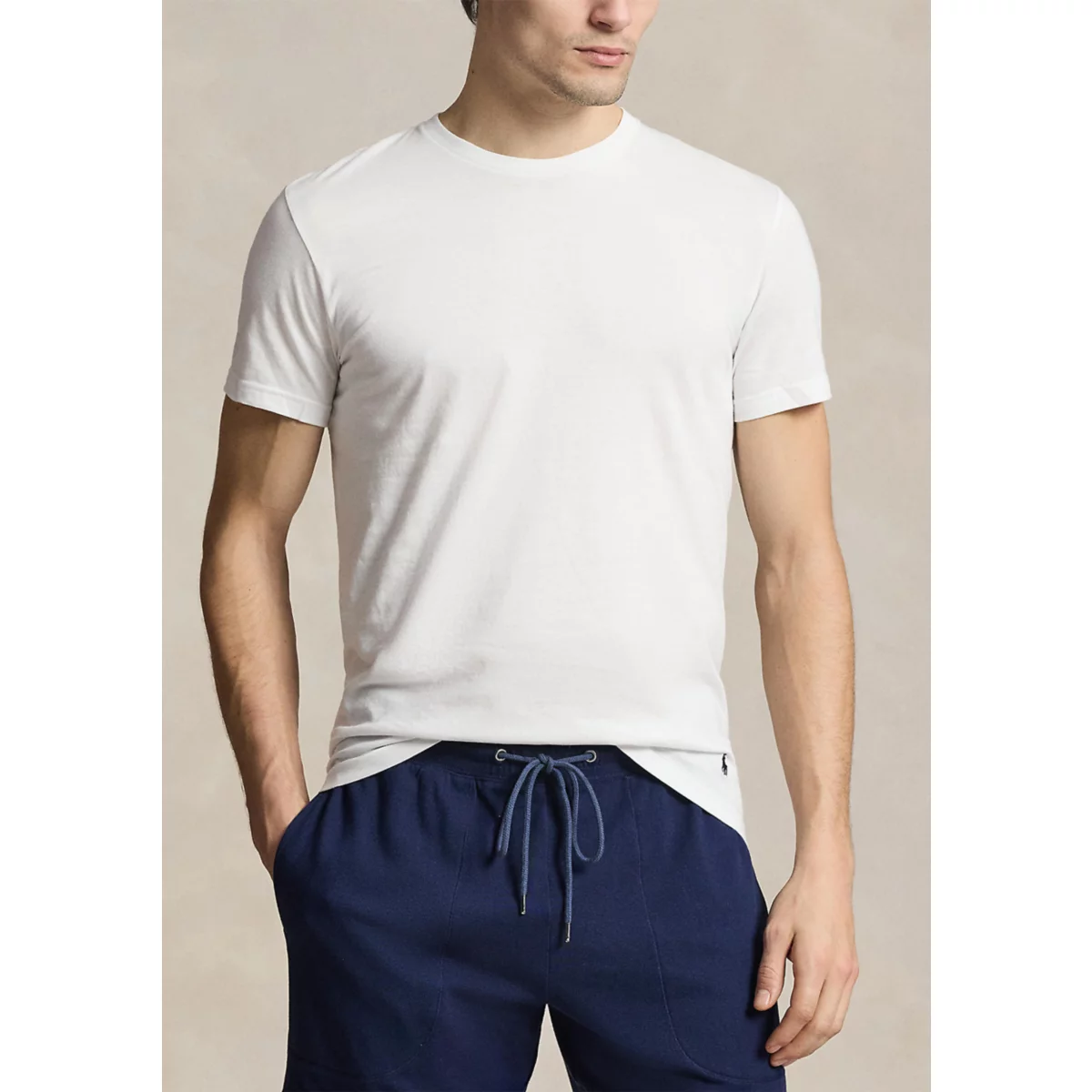 Crew Neck Under Shirt - 1