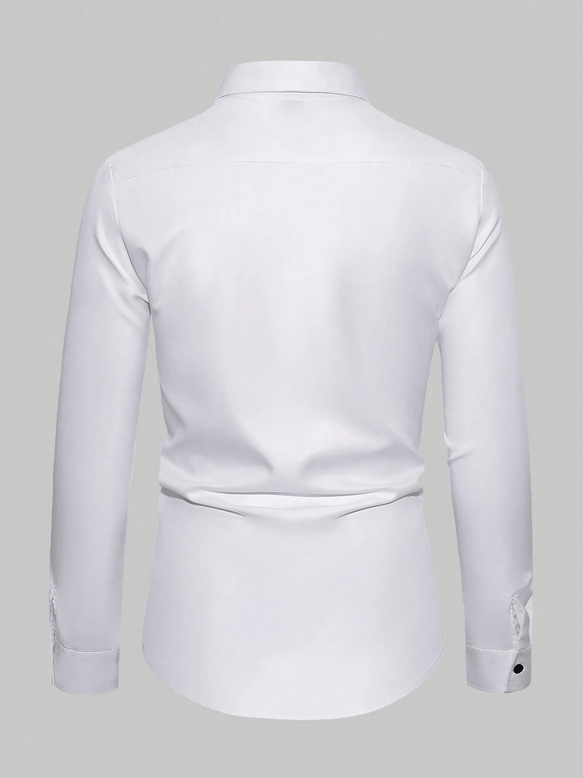 Camisa ejecutivo casual de manga larga para hombre