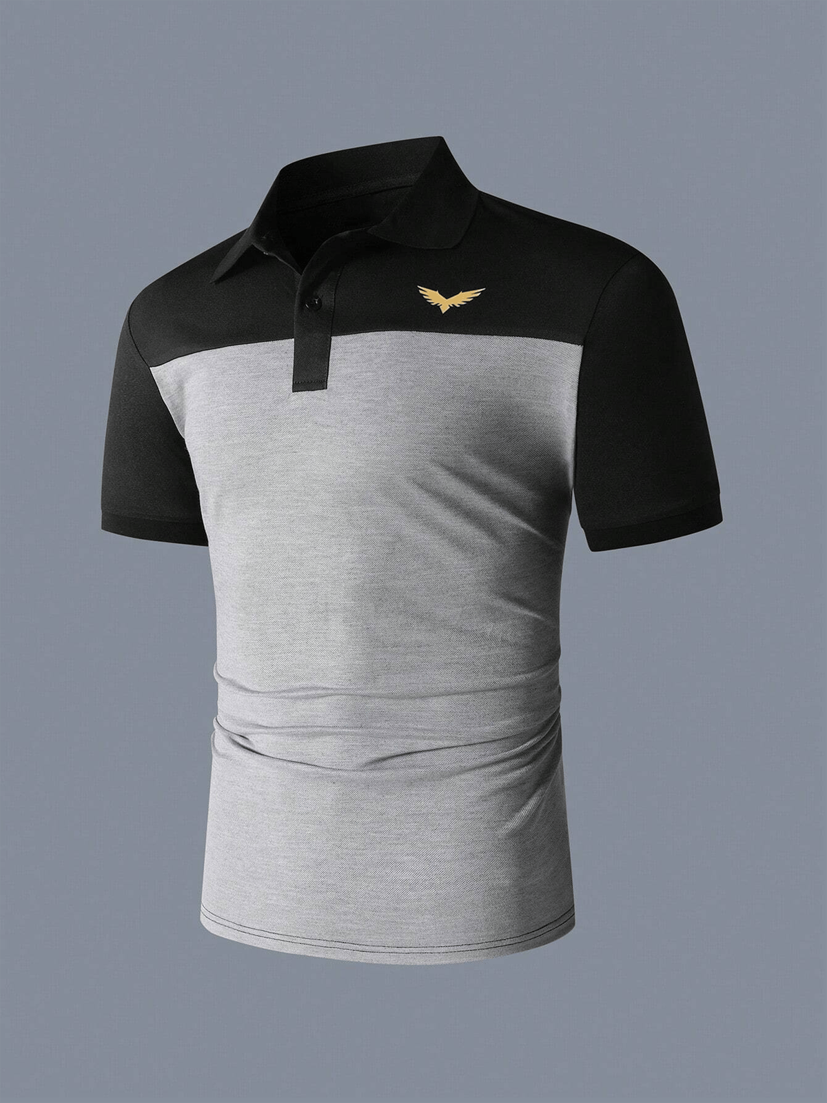 Camisa casual ejecutivo de moda polos para hombre