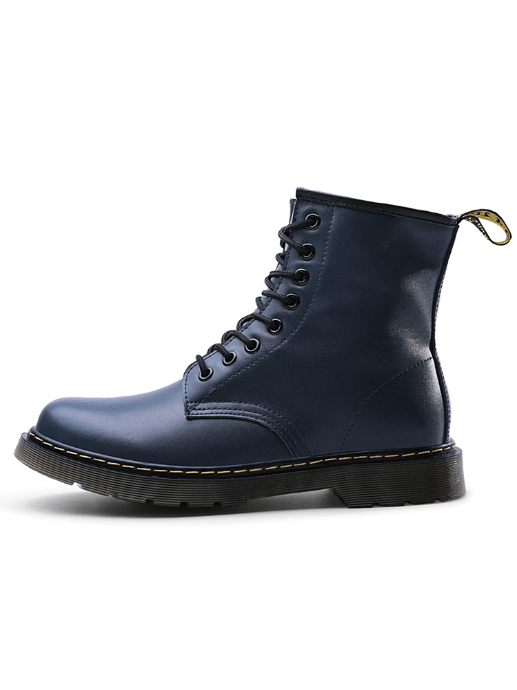 Botas vintage para exterior thick cuero Martin