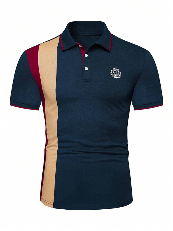 Camisa casual ejecutivo de moda polos para hombre