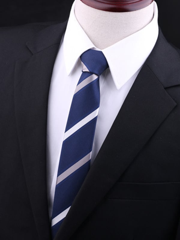 Camisa retro Gentleman Wedding Busines Tie para hombre