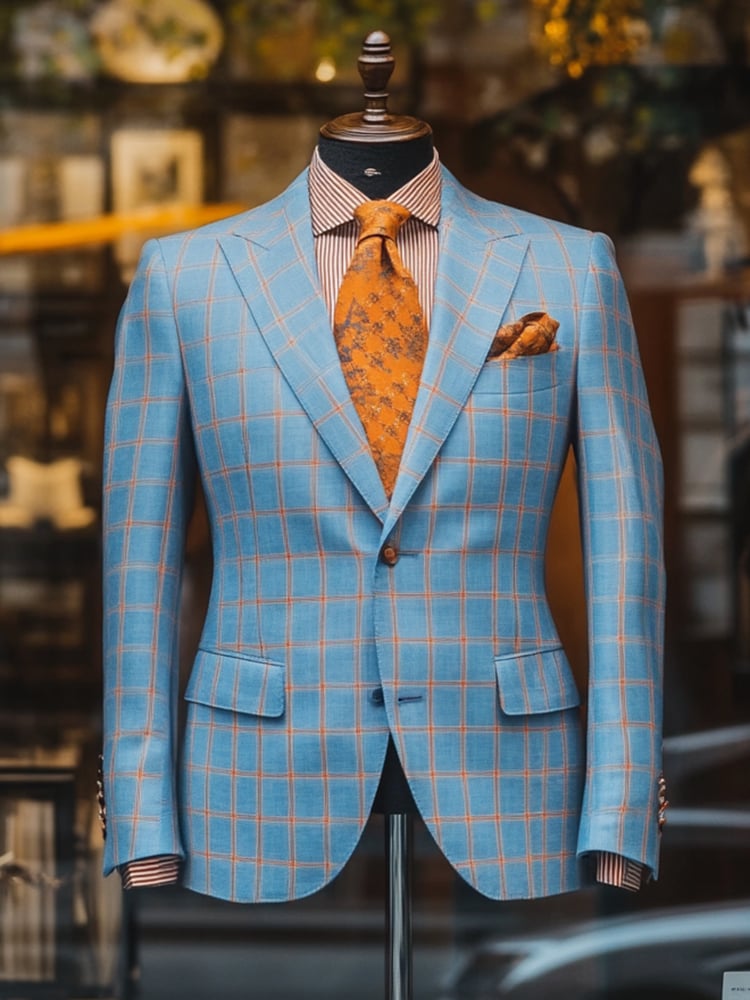 Man de lujo ejecutivo sacos para hombre