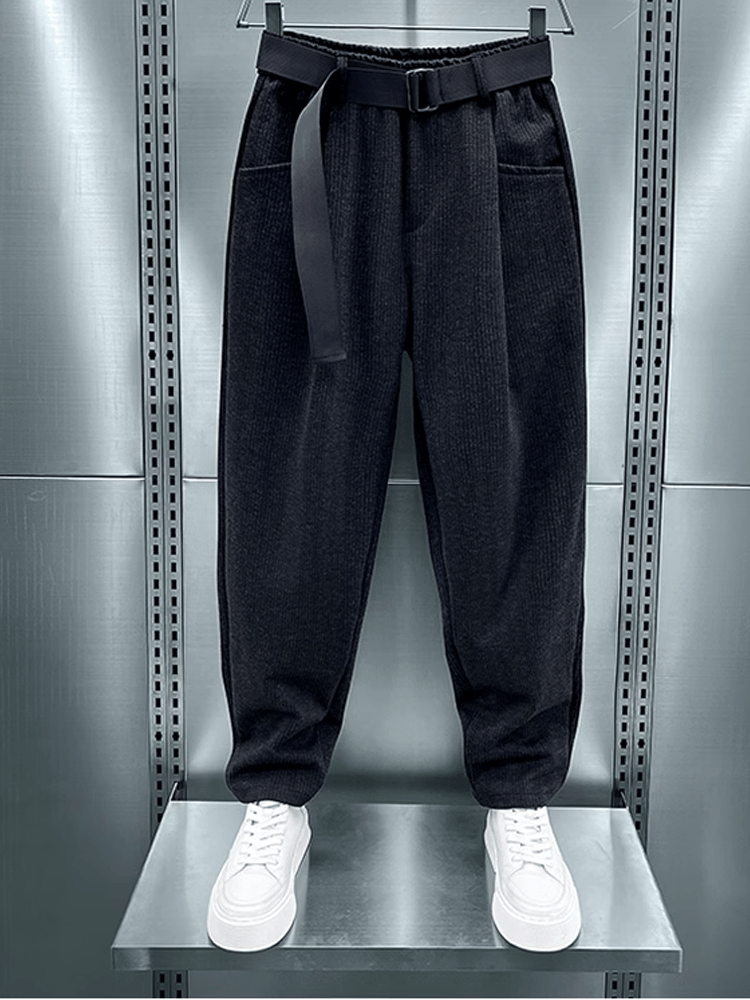 Pantalón polar casual para hombre