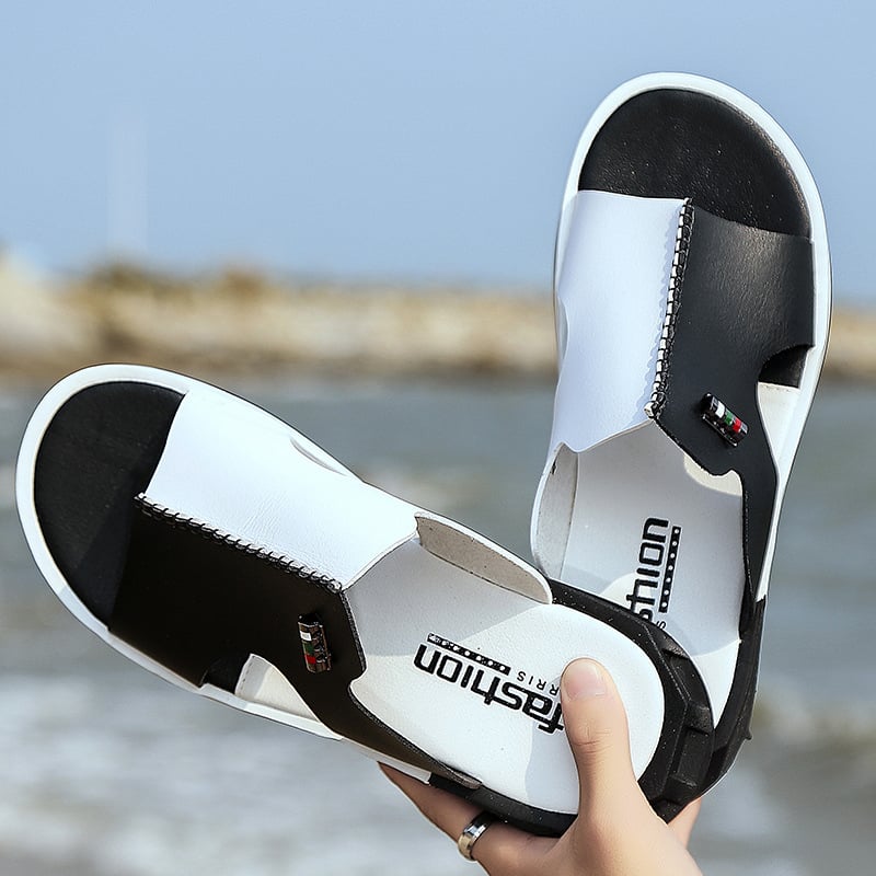 para hombre Summer de moda Outerwear Trend Personality Non-Slip Slippers