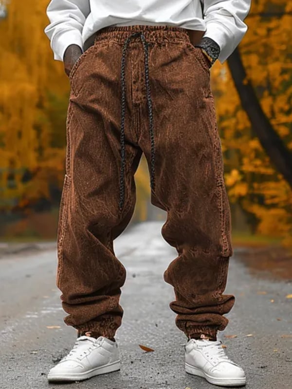 Vintage Multi-bolsillo para exterior Overalls para hombre