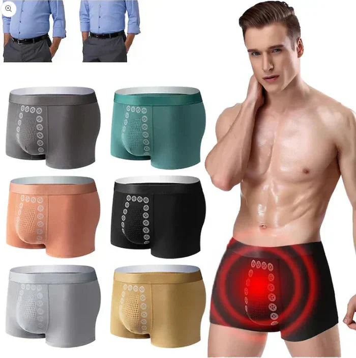 Men s Ice Silk Briefs Boxers _ 6 Pieces /Set