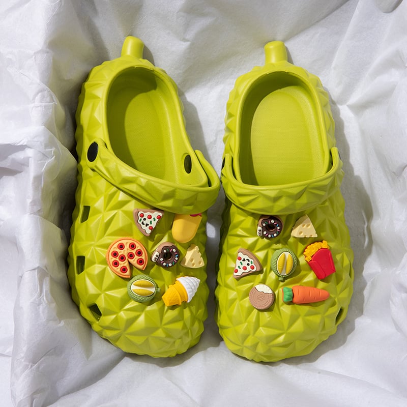 De modaable EVA suave Sole Eva Durian Hole Clog