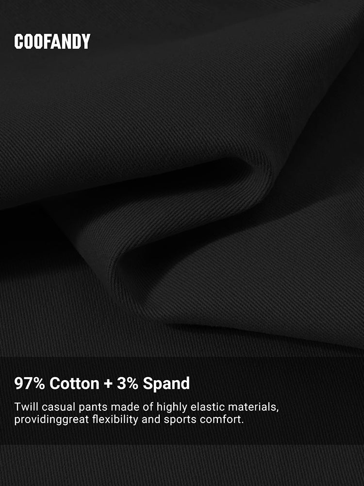 Pantalón ejecutivo casual elástico Chino