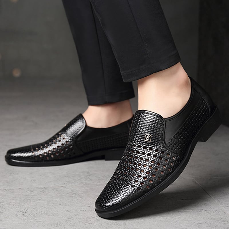 para hombre All-Match Breathable casual ejecutivo Formal Leather zapatos