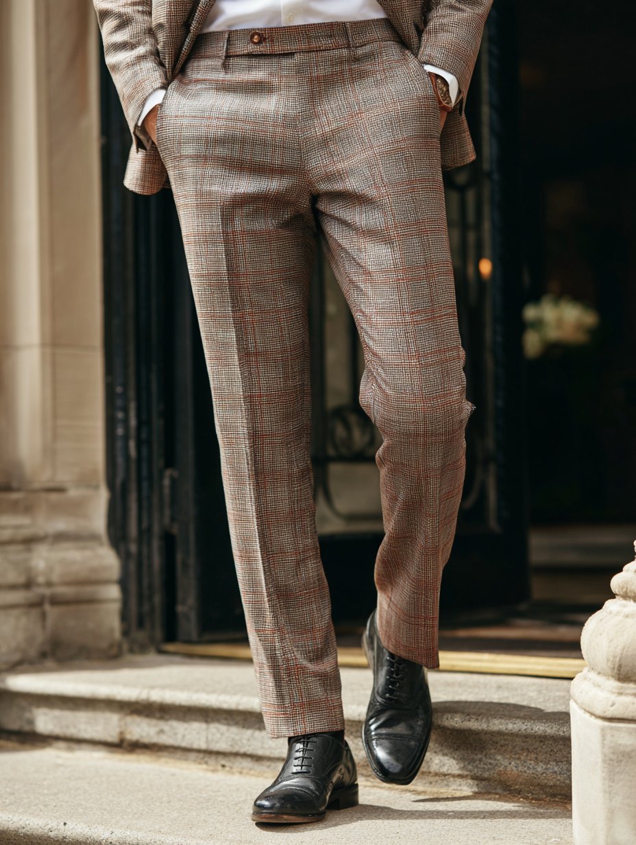 Casual de lujo Suit Trousers para hombre