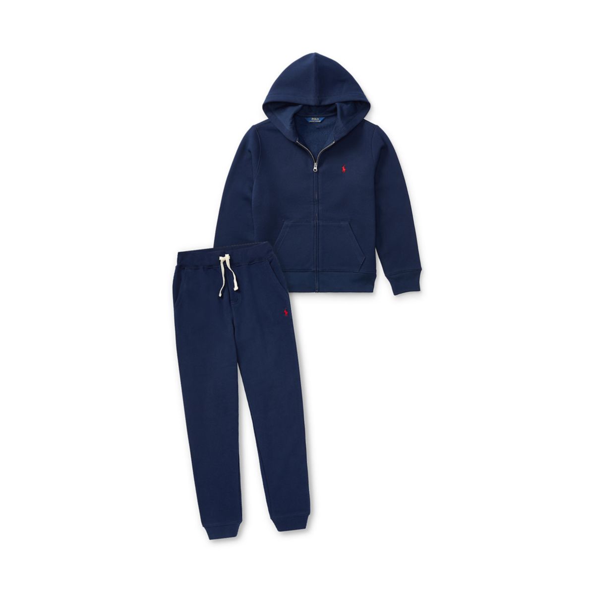 Boys 8-20 Cotton-Blend-Fleece Hoodie - 4