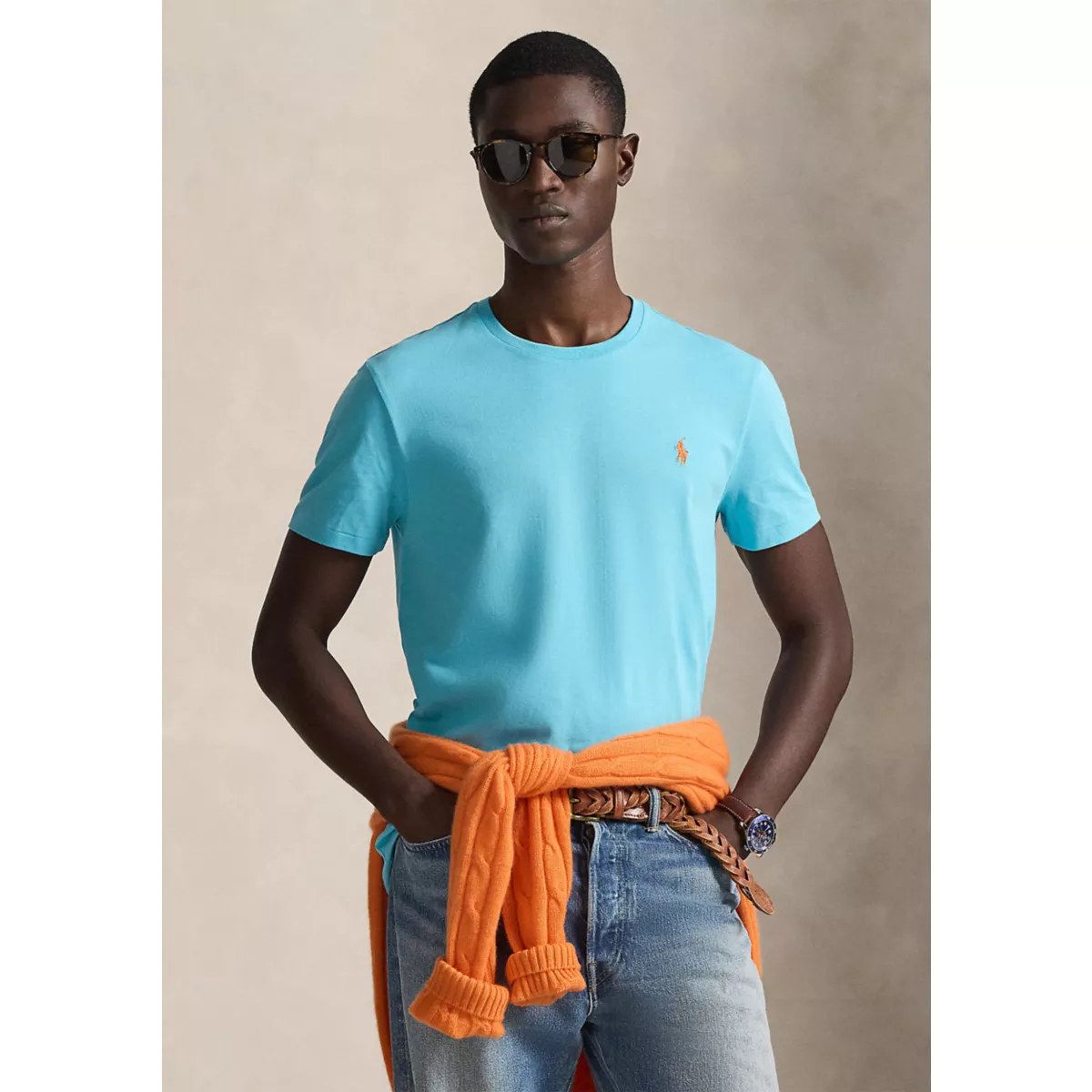 Classic Fit Jersey Crewneck T-Shirt - 11