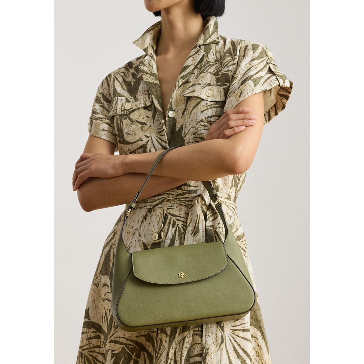 Crosshatch Medium Schylar Shoulder Bag - 1
