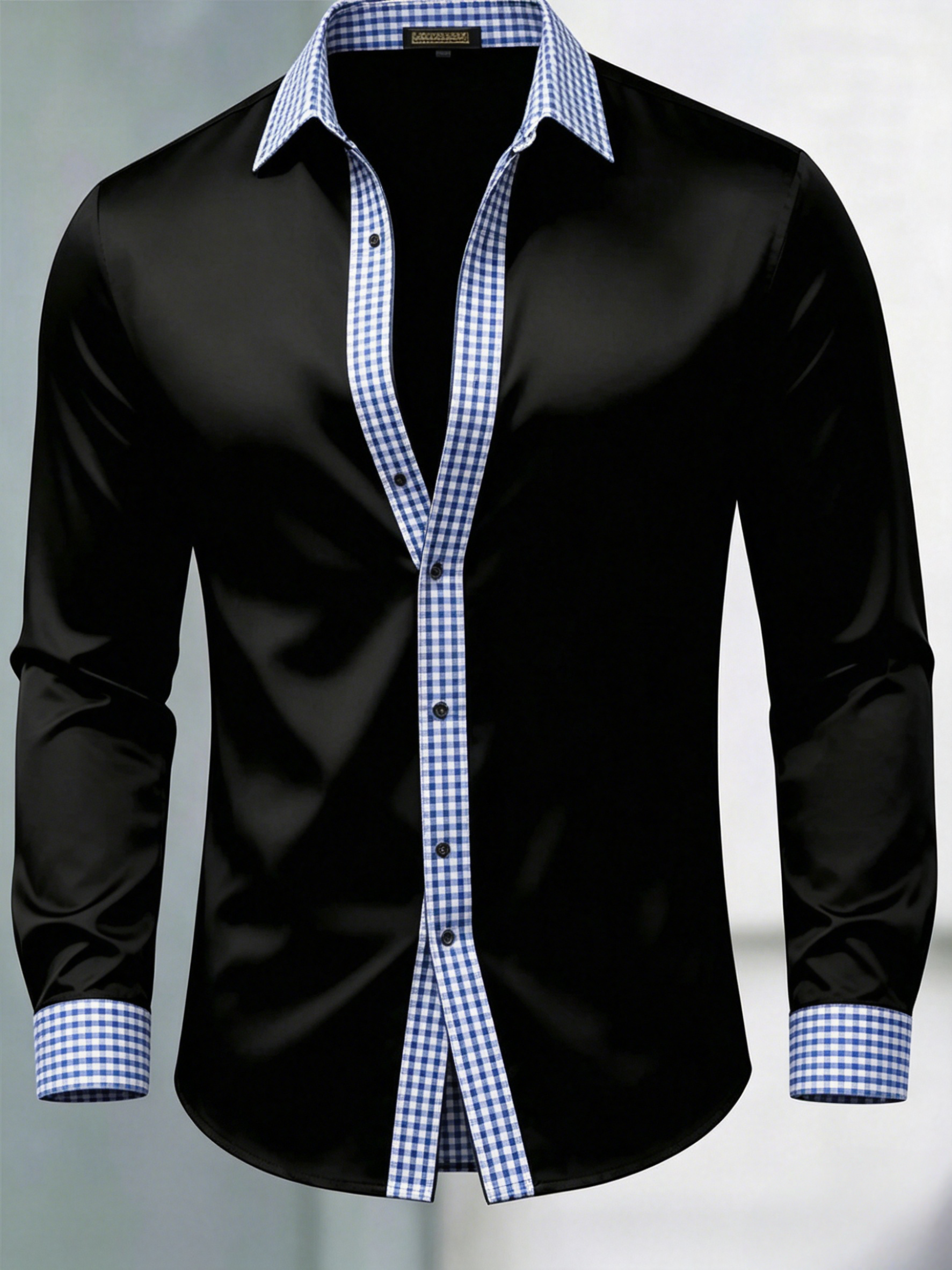 Camisa de lujo Gorgeous de manga larga para hombre