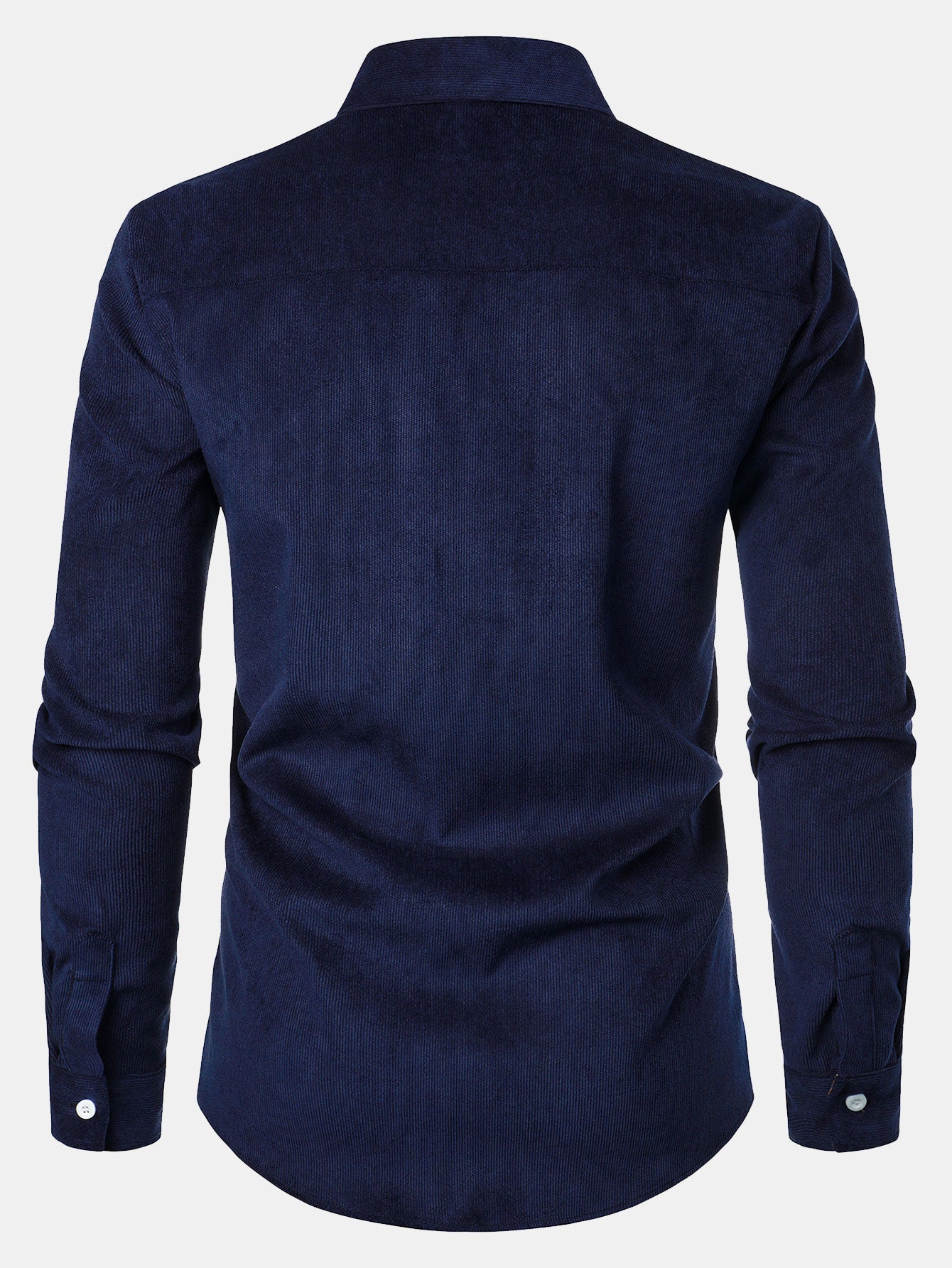 Camisa Corduroy a cuadros Panel Button Up