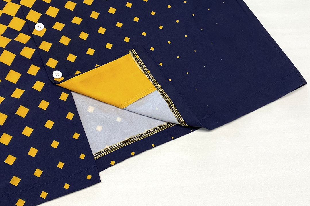 Rianmond Polka Dot estampado de manga corta Walking Suit 216 para hombre