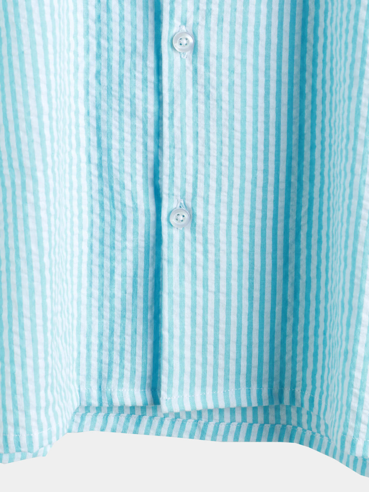 Camisa Button Up casual 100% de algodón Summer Pocket de manga corta para hombre