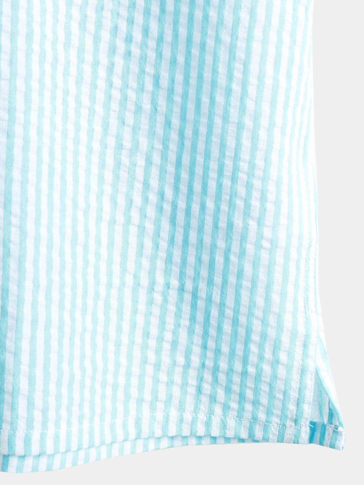 Camisa Button Up casual 100% de algodón Summer Pocket de manga corta para hombre
