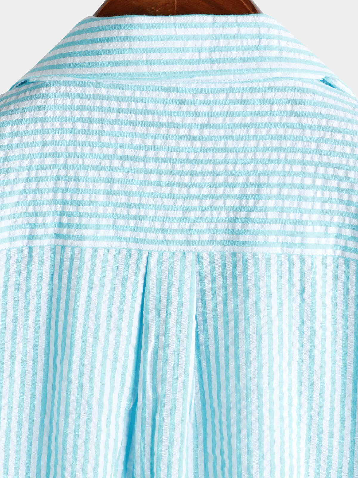 Camisa Button Up casual 100% de algodón Summer Pocket de manga corta para hombre