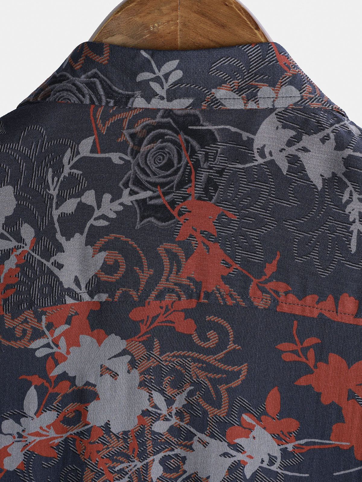 Camisa de manga corta Rayon retro transpirable Lightweight Island Travel para hombre