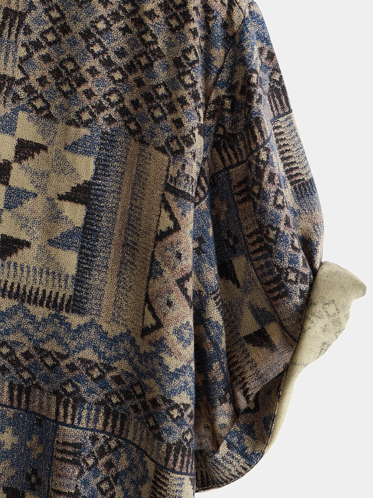 Camisa casual vintage Rayon Holiday de manga corta para hombre