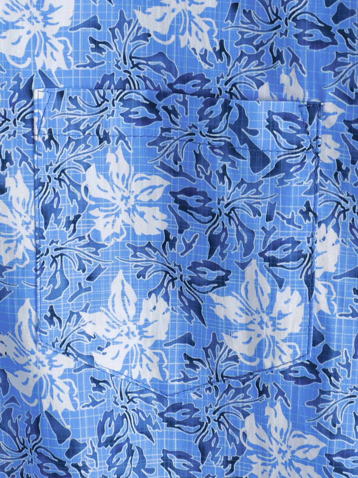 Camisa de algodón Tropical floral de manga corta Resort Beach para hombre
