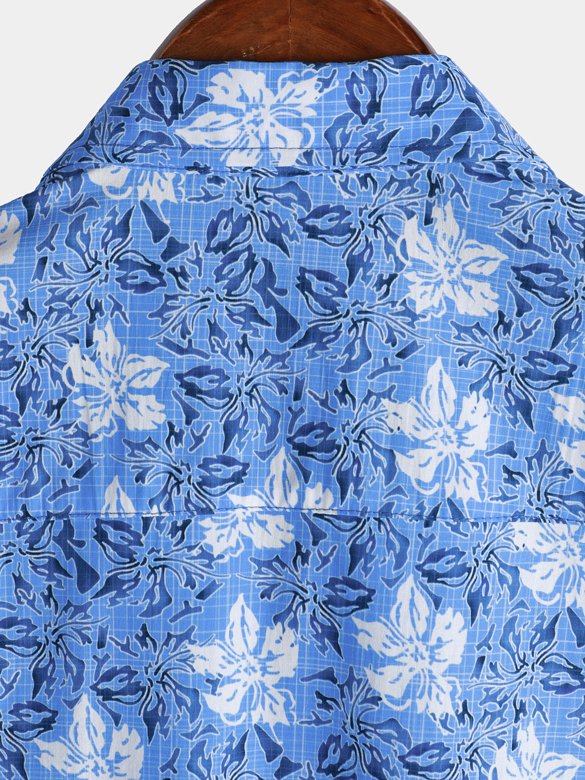 Camisa de algodón Tropical floral de manga corta Resort Beach para hombre