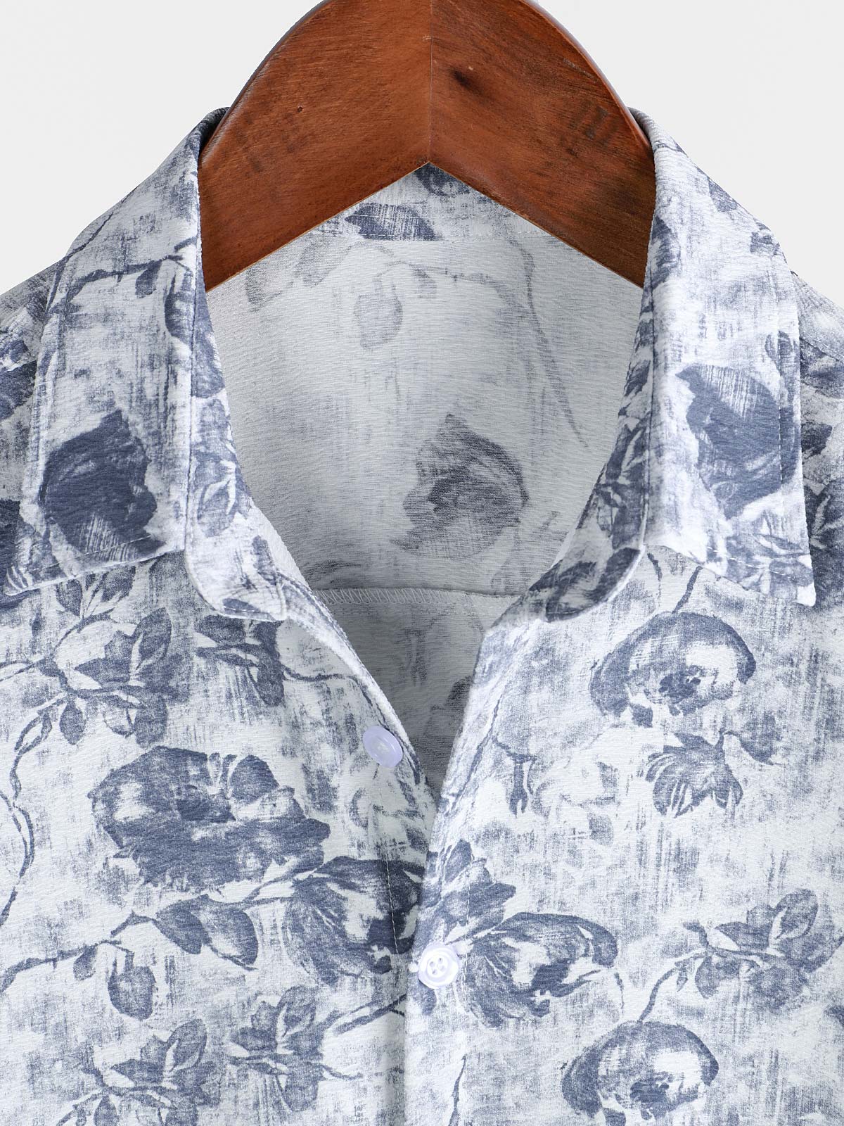 Camisa Vacation Resort Lightweight Botanical estampado Island Holiday para hombre