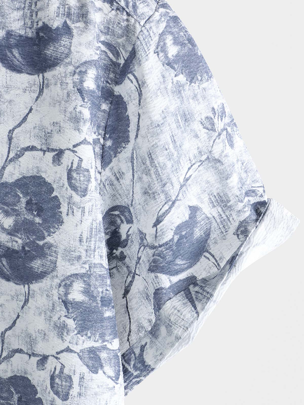 Camisa Vacation Resort Lightweight Botanical estampado Island Holiday para hombre