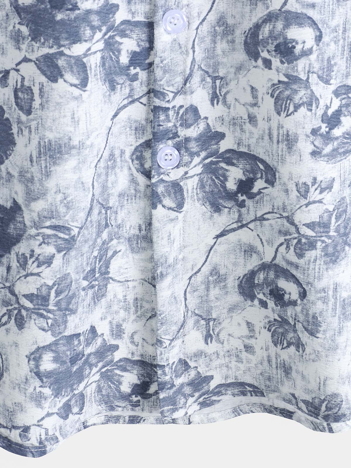 Camisa Vacation Resort Lightweight Botanical estampado Island Holiday para hombre