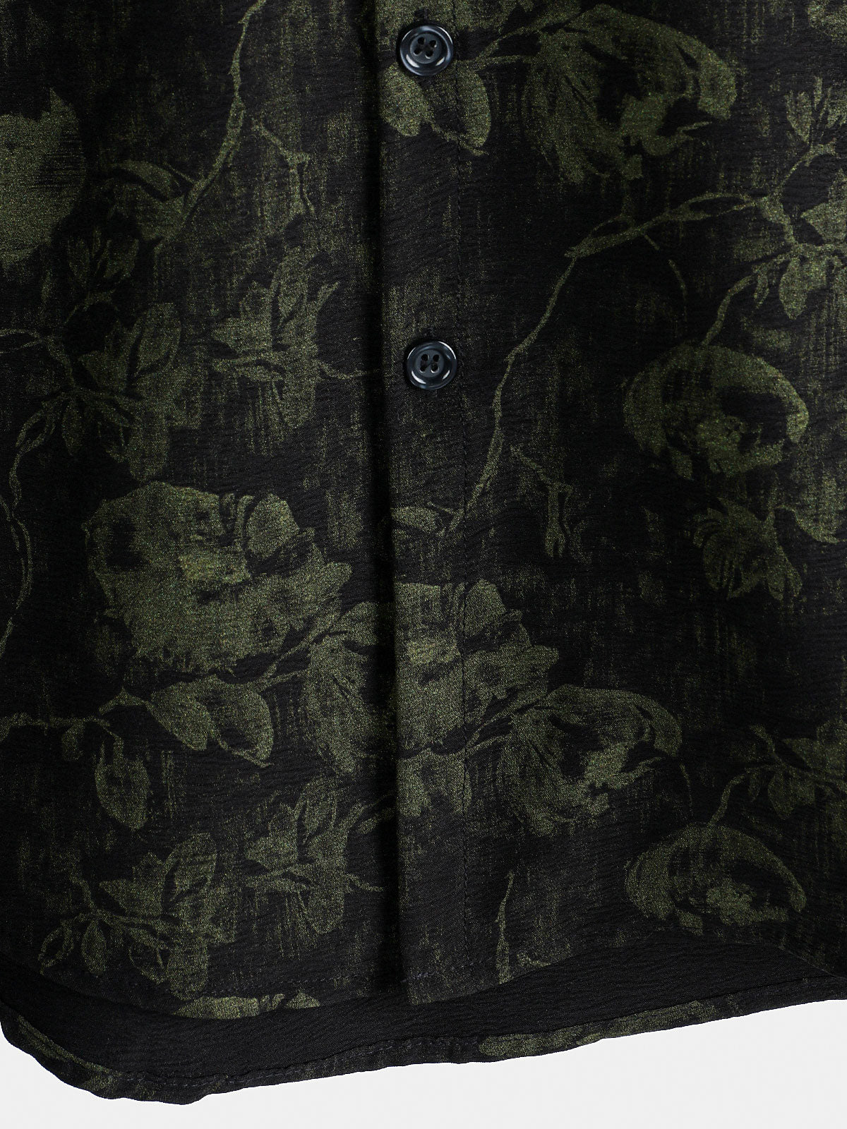 Camisa retro floral estampado Holiday transpirable Hawaiian de manga corta para hombre