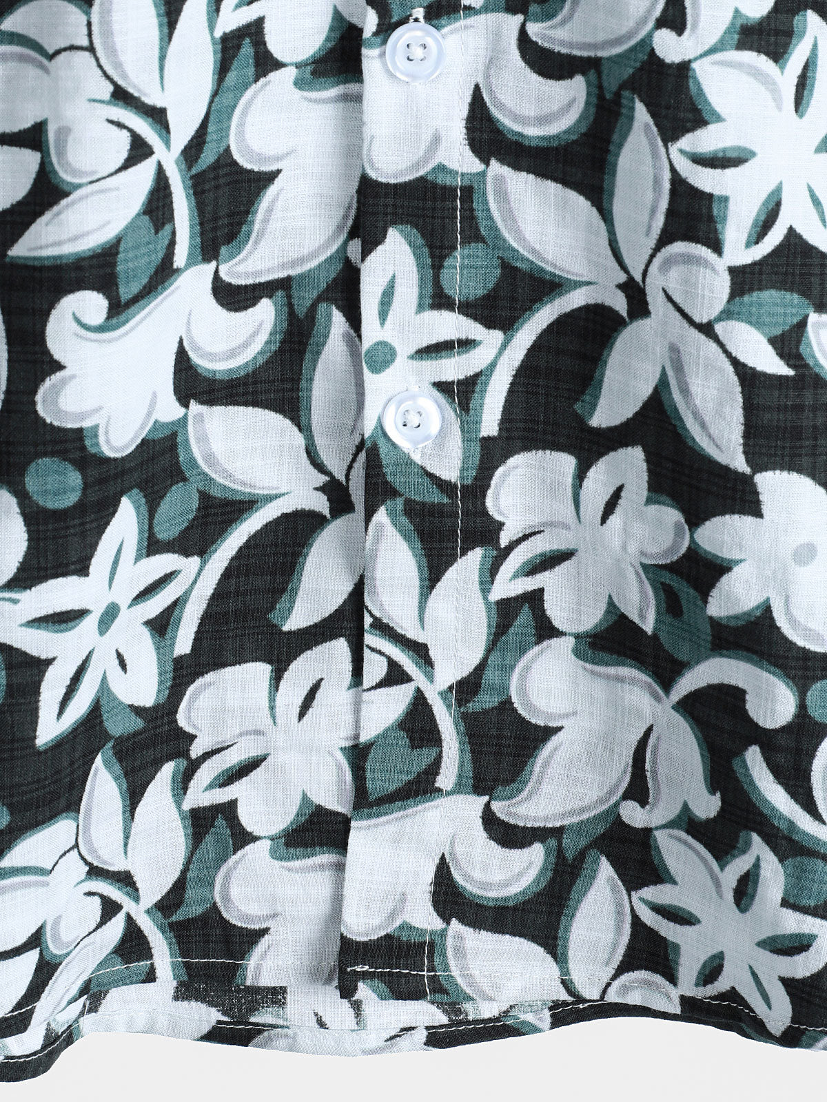 Camisa Tropical vintage floral de manga corta Holiday para hombre