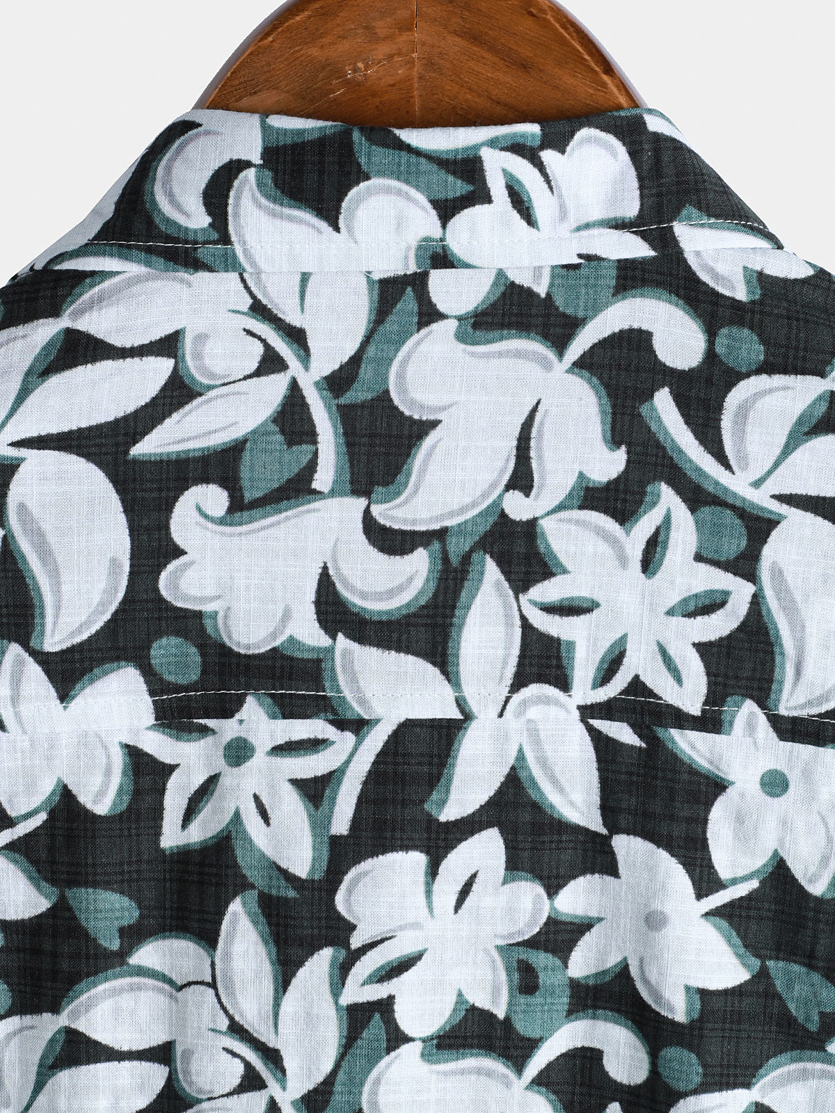 Camisa Tropical vintage floral de manga corta Holiday para hombre