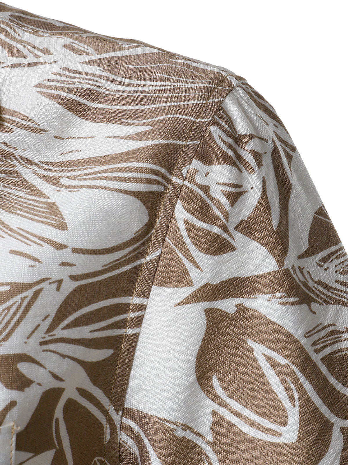 Camisa Tropical estampado Pocket Holiday Cuban Collar de manga corta para hombre