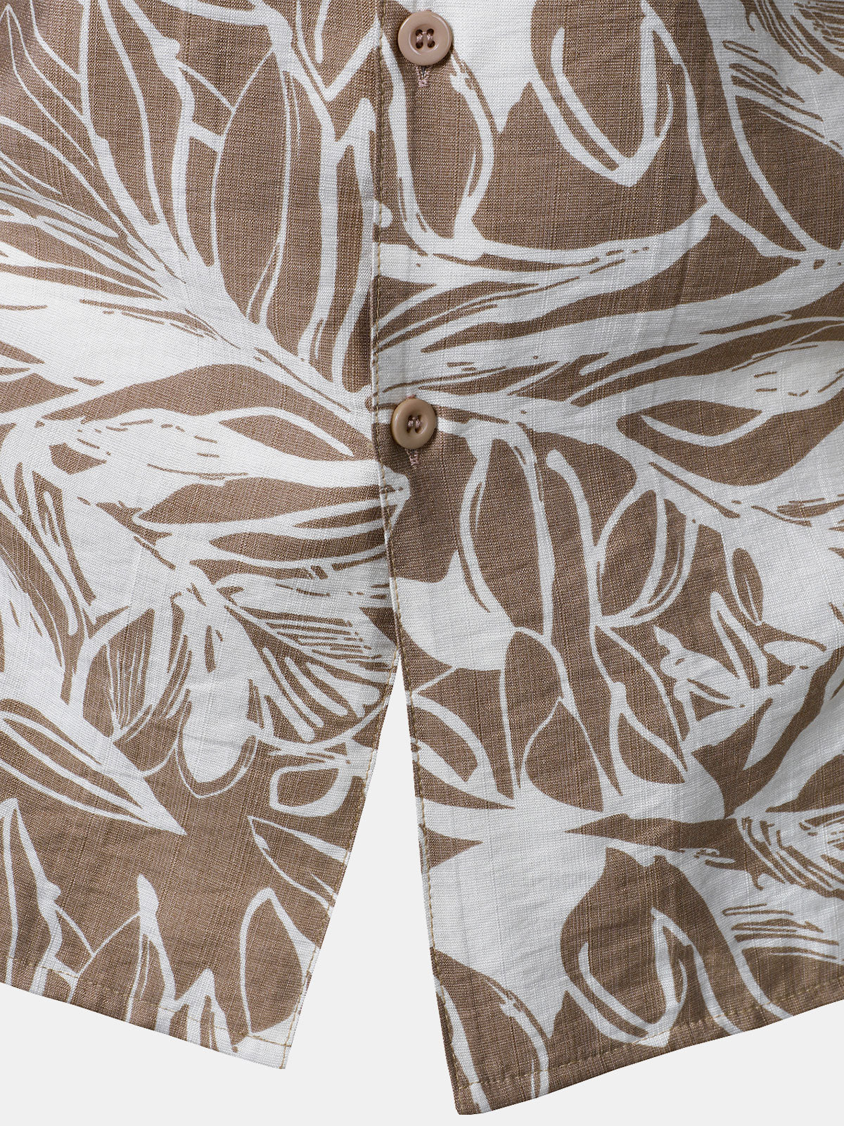 Camisa Tropical estampado Pocket Holiday Cuban Collar de manga corta para hombre