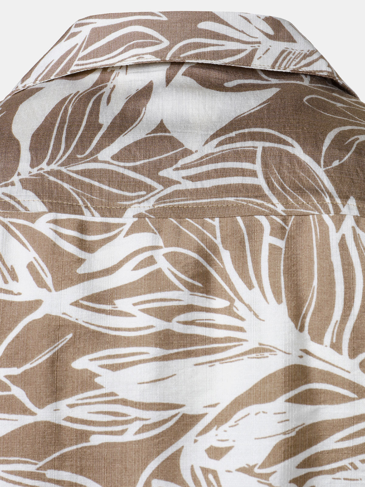 Camisa Tropical estampado Pocket Holiday Cuban Collar de manga corta para hombre