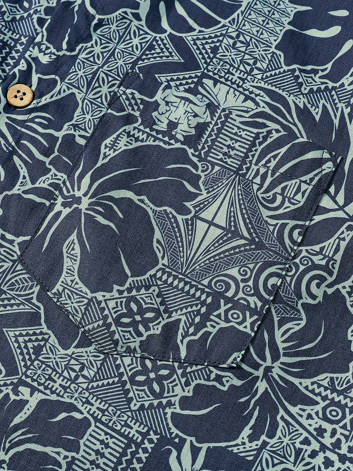Camisa Hawaiian Tropical Leaf de manga corta transpirable Cool Vacation Beach para hombre