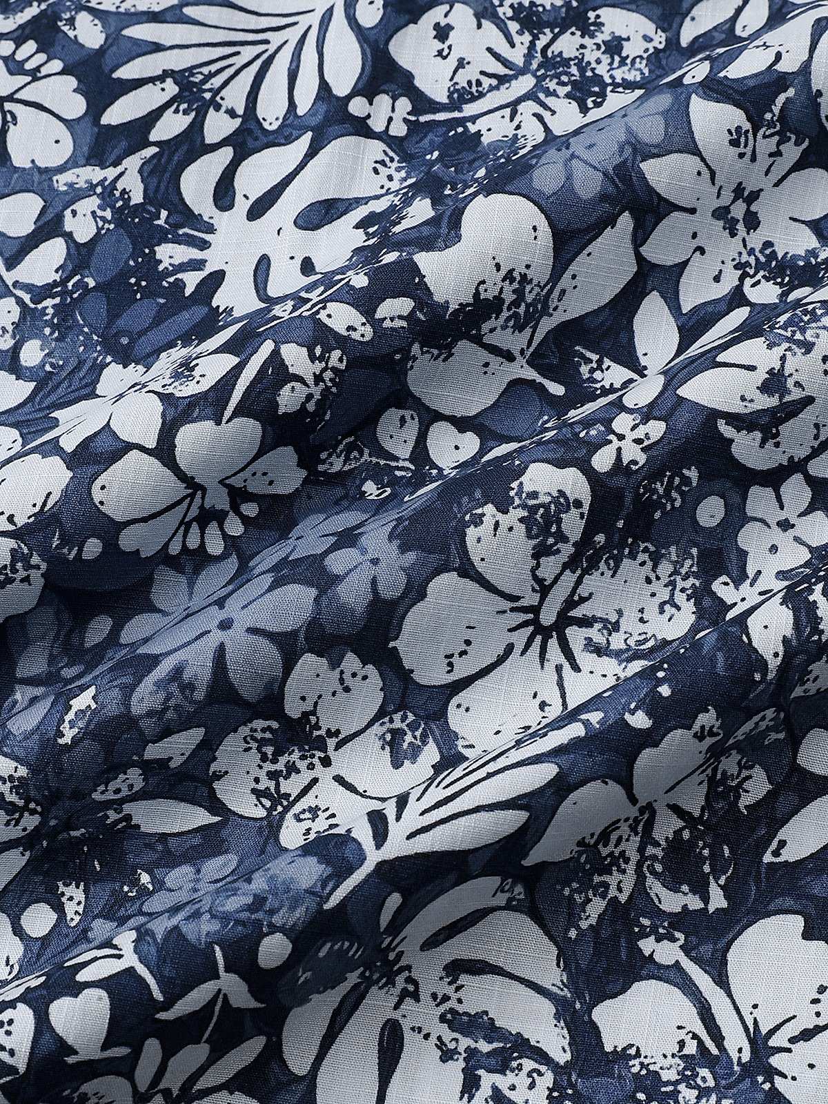 Camisa de manga corta de algodón transpirable Island Holiday Hibiscus estampado retro para hombre