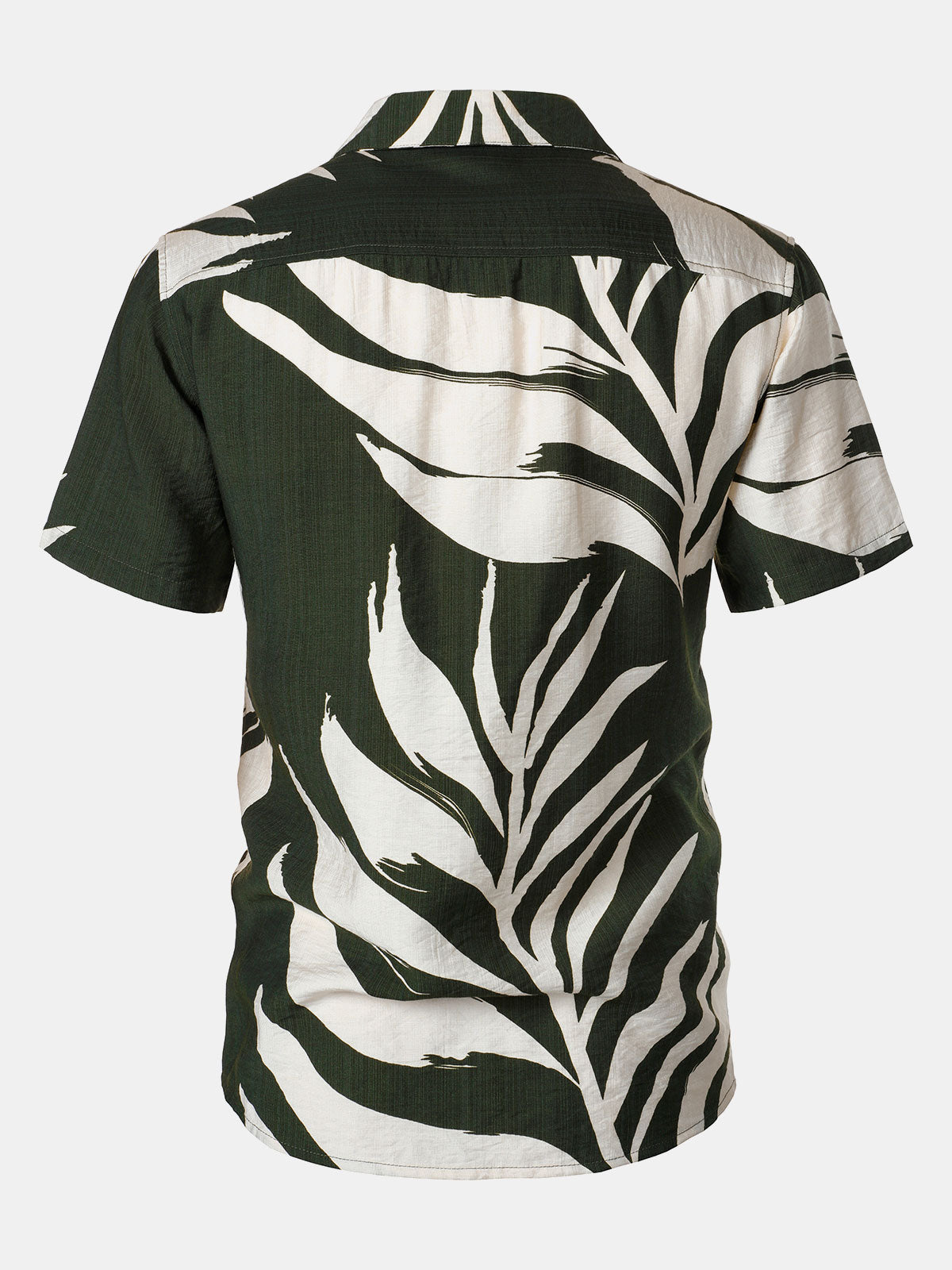 Camisa Tropical estampado Pocket Holiday de manga corta para hombre