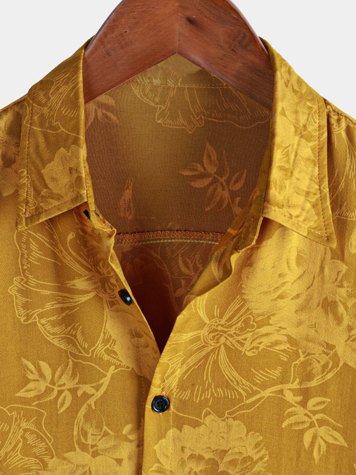 Camisa Hawaiian floral de manga corta Summer Beach para hombre