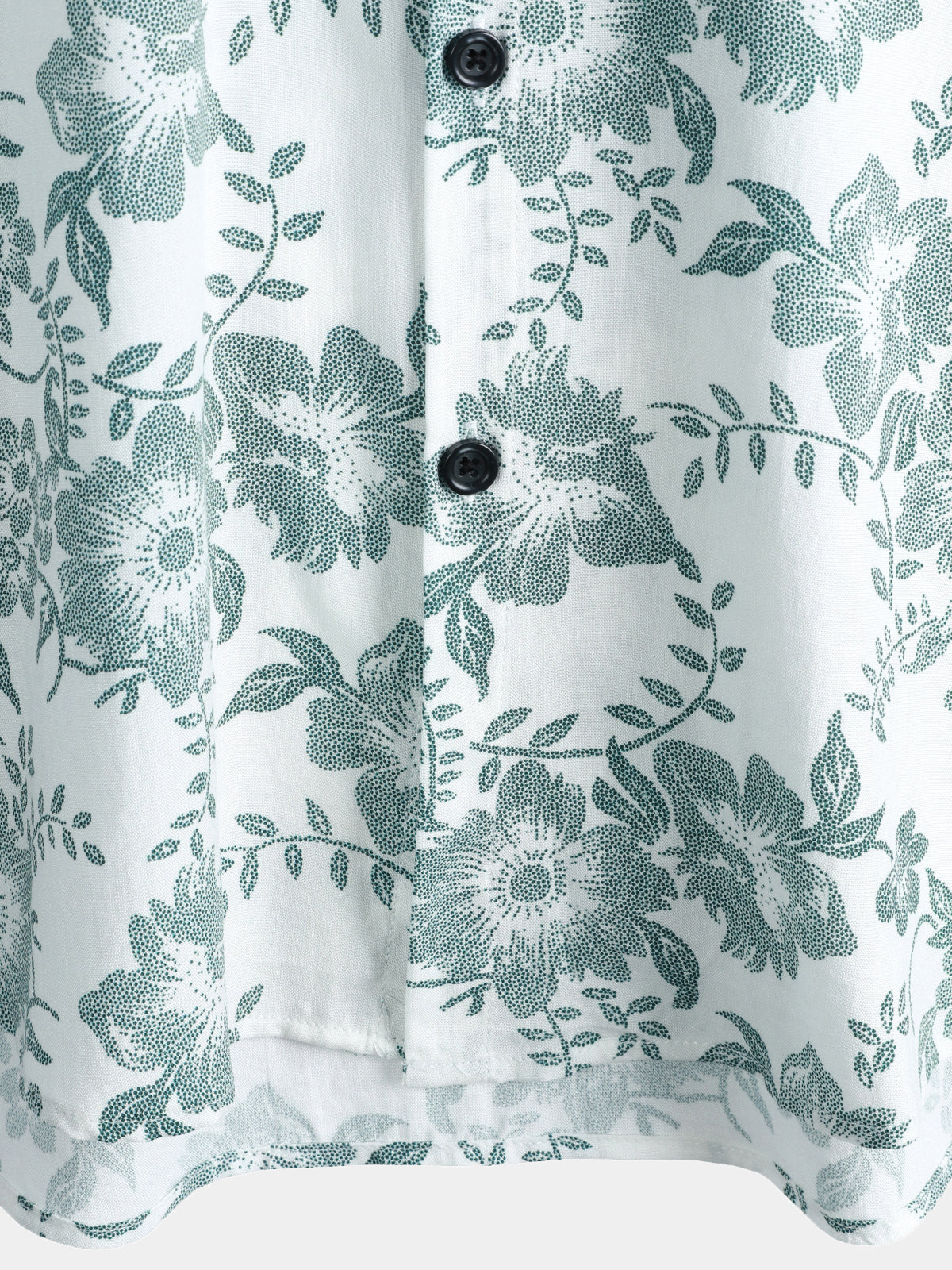Vintage Green floral Vine Princamiseta - transpirable Wear para hombre